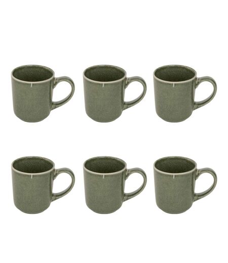 Lot de 6 Mugs Terre Inconnue 42cl Kaki