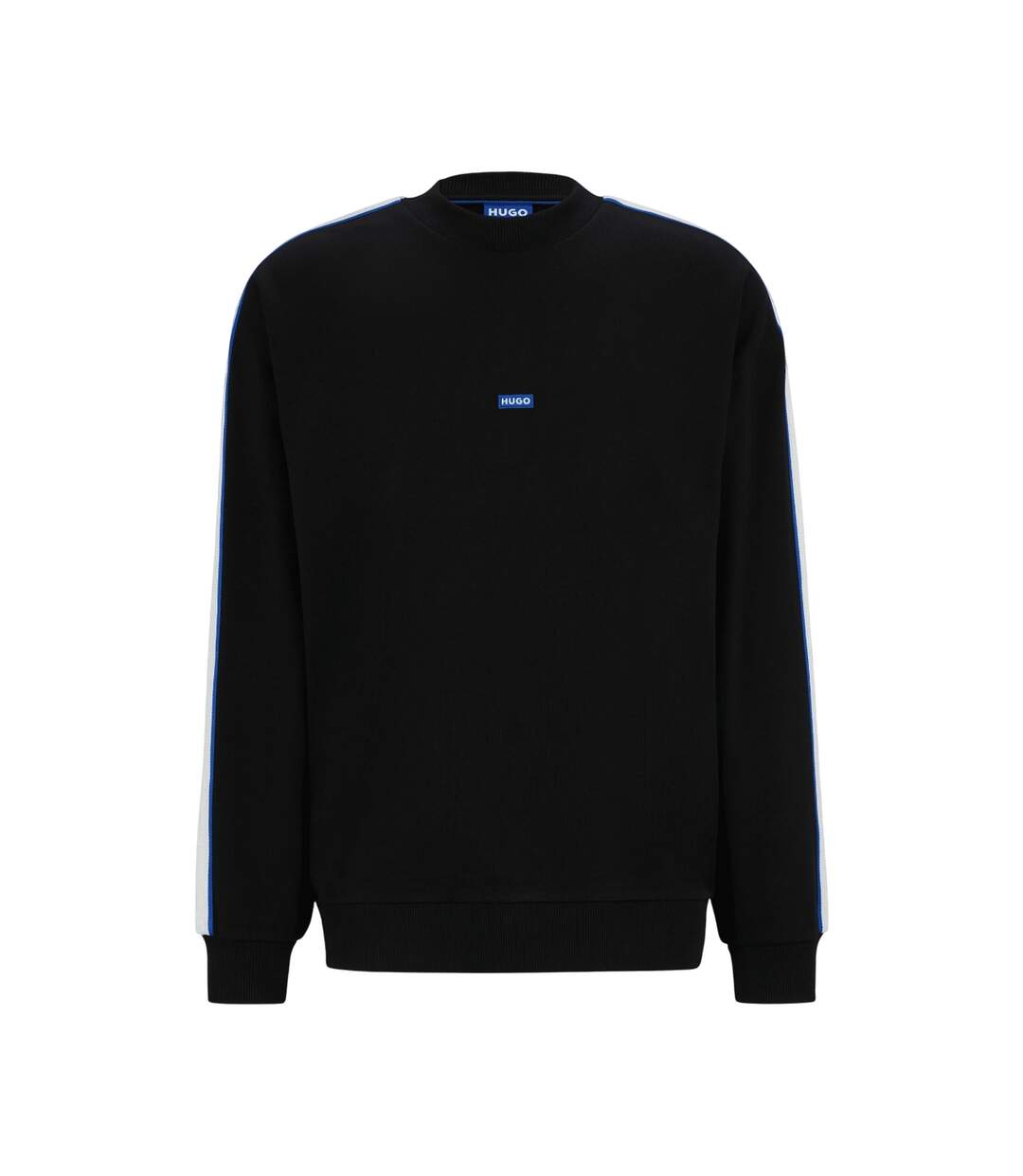 Mens Terrycloth Sweatshirt Black Hugo-2