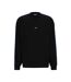 Mens Terrycloth Sweatshirt Black Hugo-2