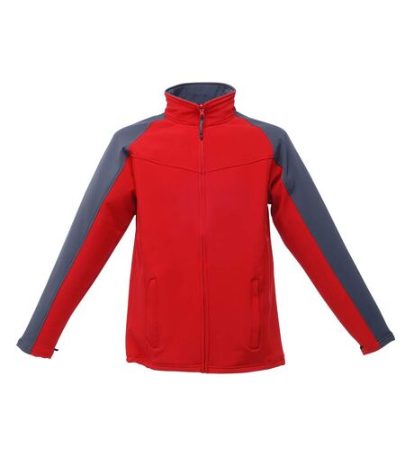 Veste softshell uproar homme rouge/gris foncé Regatta