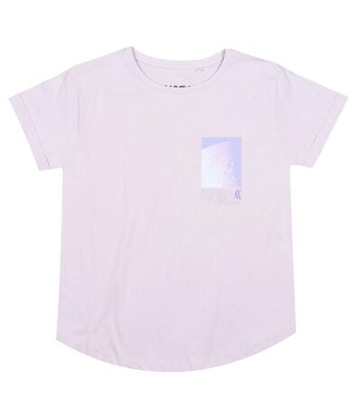 NASA Womens/Ladies Moon T-Shirt (Lavender)