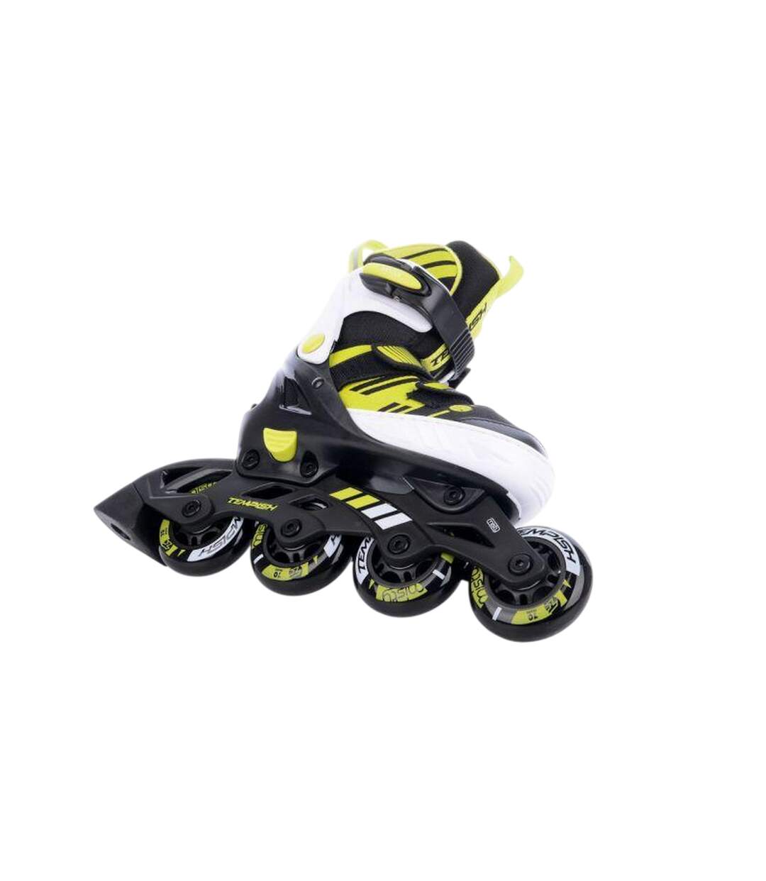 Patins À Roulettes Alignées Misty Duo Enfant 30-32 Fr Noir Jaune Tempish-3