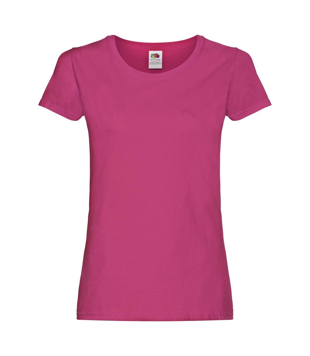 T-shirt femme fuchsia Fruit of the Loom