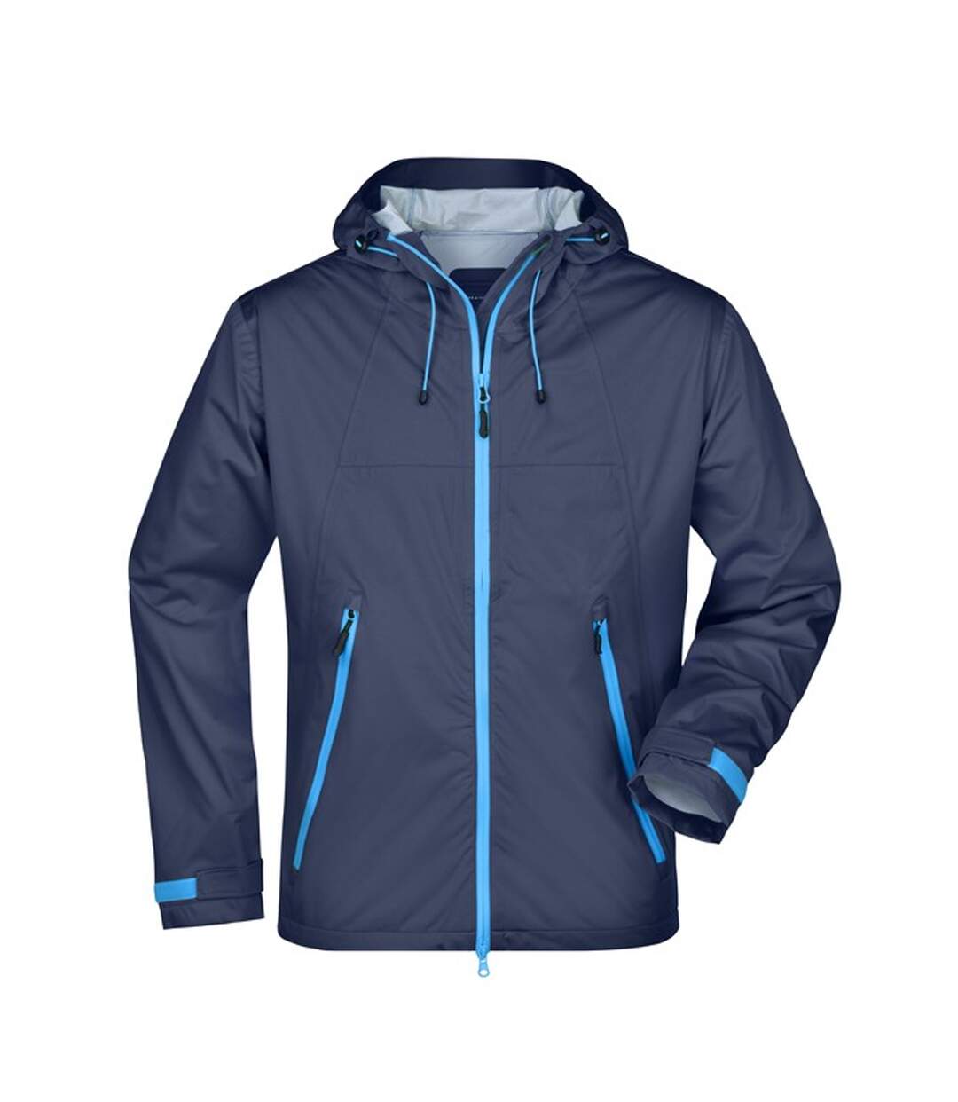 Veste Softshell Homme Bleu Marine Cobalt James And Nicholson-1