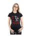 Disney Femme/Les femmes Mulan Movie Horse Pose - T-shirt en coton (Noir) - UTBI30744-2