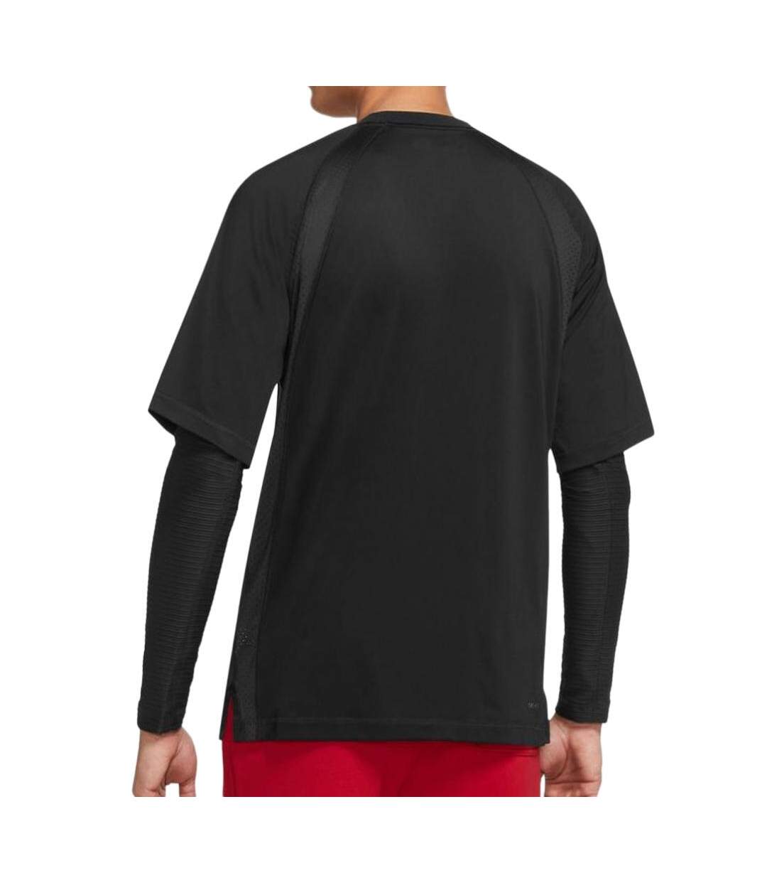 T-shirt manches longues noires homme nike sprt stmt-2