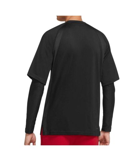 T-shirt manches longues noires homme nike sprt stmt