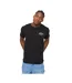 Mens Labstock T-shirt Black Crosshatch-2