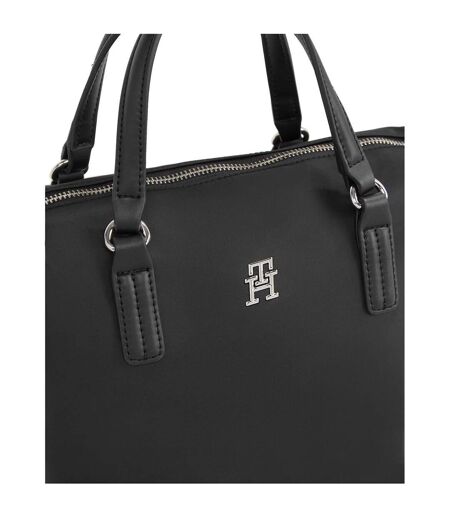 Poppy Small Tote Bag One Size Black Tommy Hilfiger