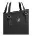 Poppy Small Tote Bag One Size Black Tommy Hilfiger-4