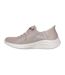 Womens/ladies Ultra Flex 3.0 Brilliant Trainers Beige Skechers-2