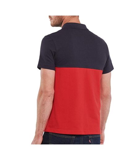 Polo Marine/Rouge  Homme Lacoste PH8365 - L