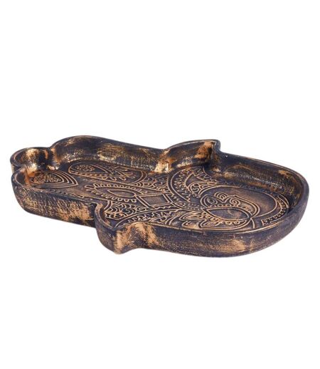 Vide-Poche en Céramique Main de Fatma 20cm Marron