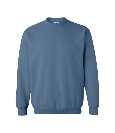 Unisex Adult Heavy Blend Crew Neck Sweatshirt Indigo Blue Gildan