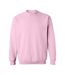 Unisex adult heavy blend crew neck sweatshirt light pink Gildan-1