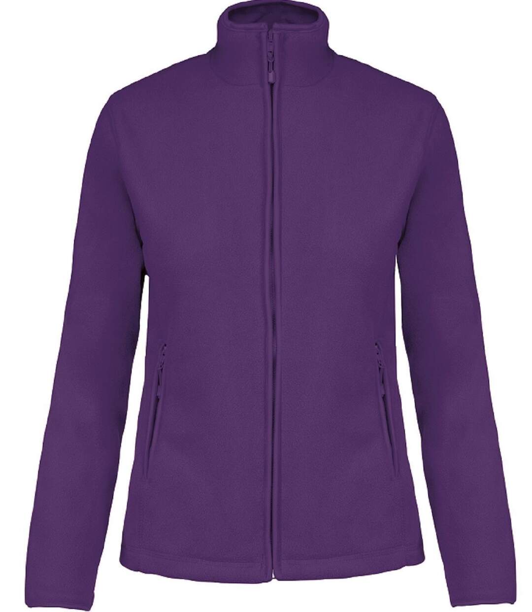 Veste micropolaire zippée - Femme - K907 - violet