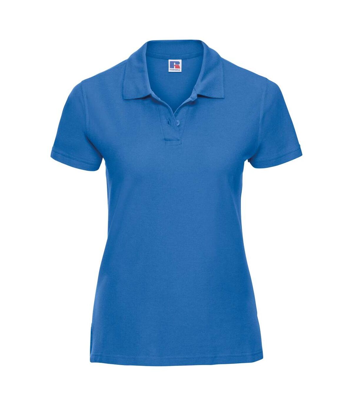 Russell - Polo 100% coton à manches courtes - Femme (Bleu azur) - UTRW3281