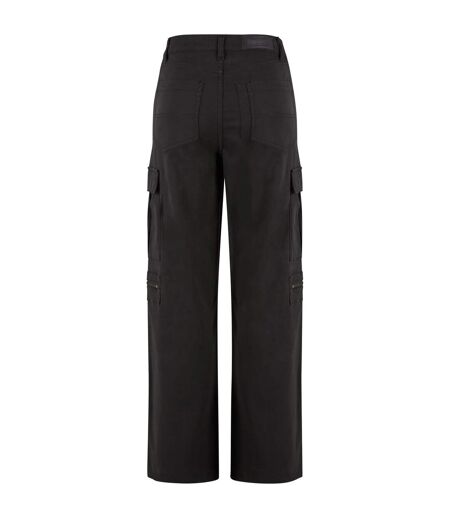 Pantalon À Poches Utility Femme Noir Urban Classics