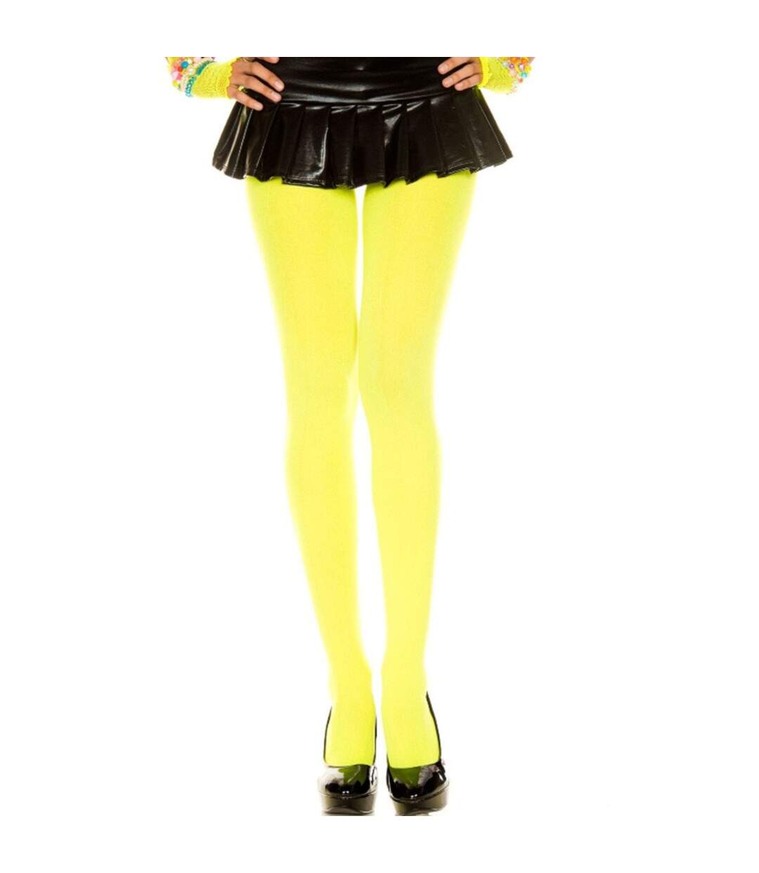 Collants Femme 40 Den Fluo Neon Fantaisie-5
