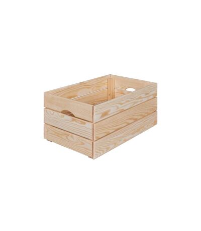 Cagette en Bois Silver 51cm Naturel
