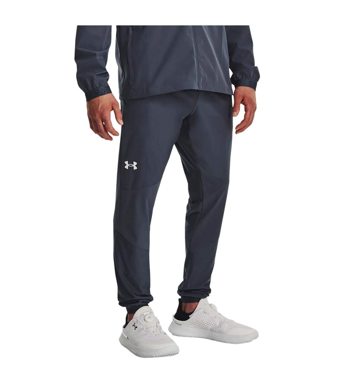 Mens Vanish Woven Jogging Bottoms Grey Under Armour-1