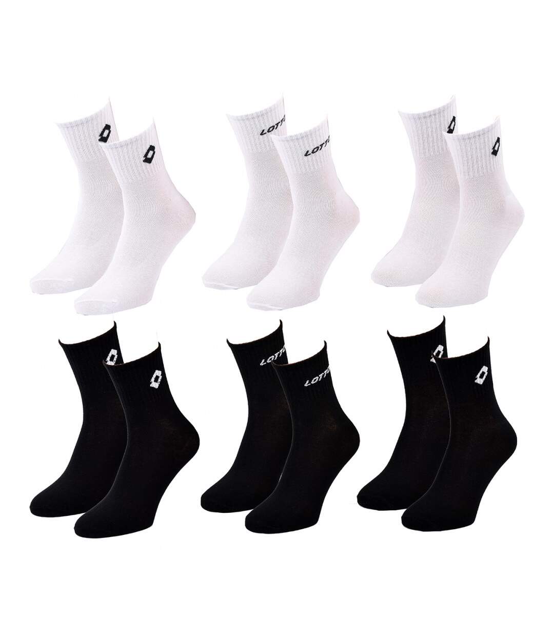 Chaussettes Homme LOTTO - Pack de 6-2