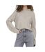 Pull Sweat à capuche Beige Femme JDY Life - L