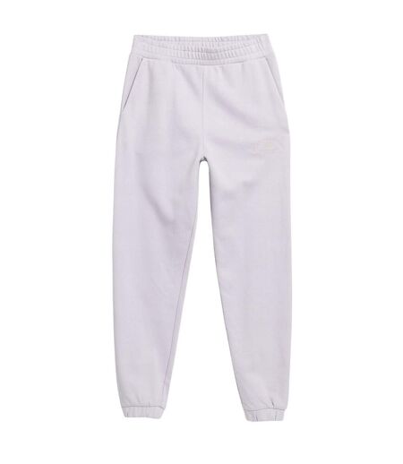 Pantalon De Jogging Cas F472 Femme Violet Clair 4F