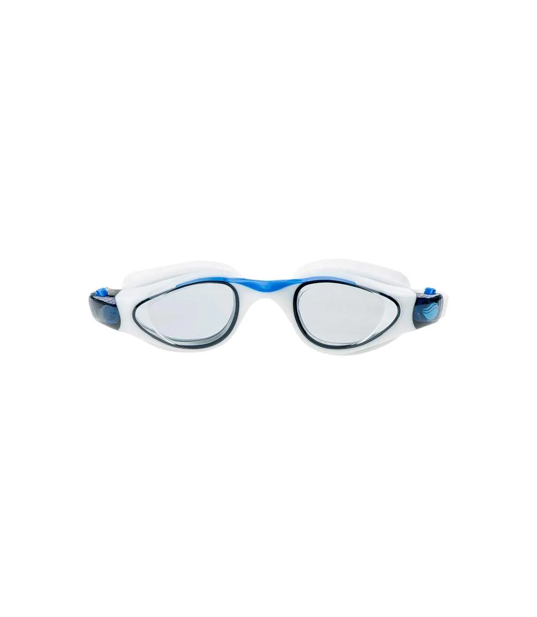 Lunettes De Natation Buzzard Adulte Blanc Bleu Gris Aquawave-1