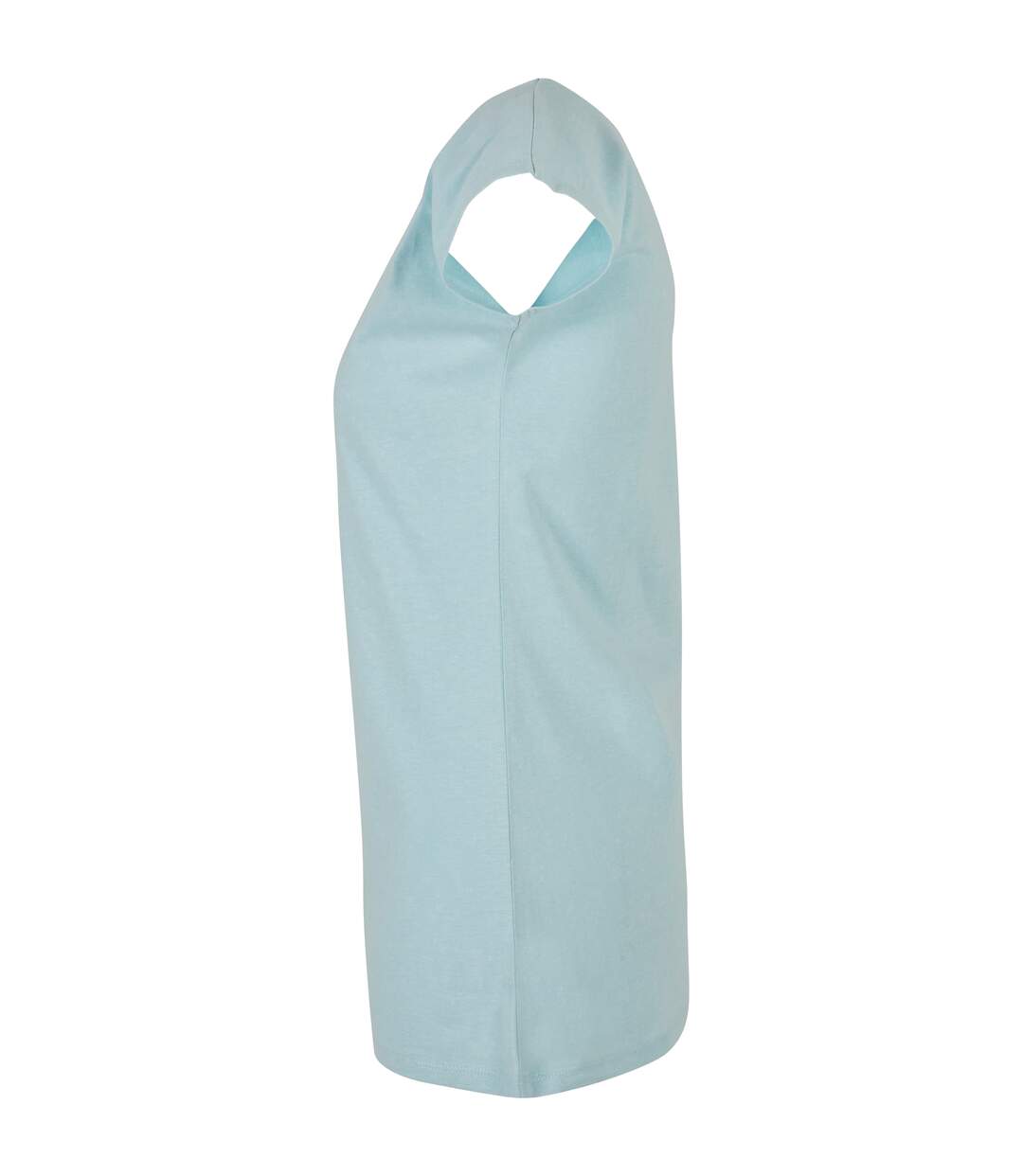 T-shirt Femme Bleu Océan Build Your Brand-3