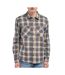 Chemise grise à carreaux homme teddy smith 10716621d - l-1