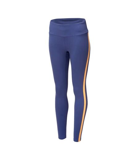 Legging Jessina Femme Bleu Barbeau Foncé Orange IQ