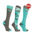 Chaussettes dynaforce femme gris HyFASHION