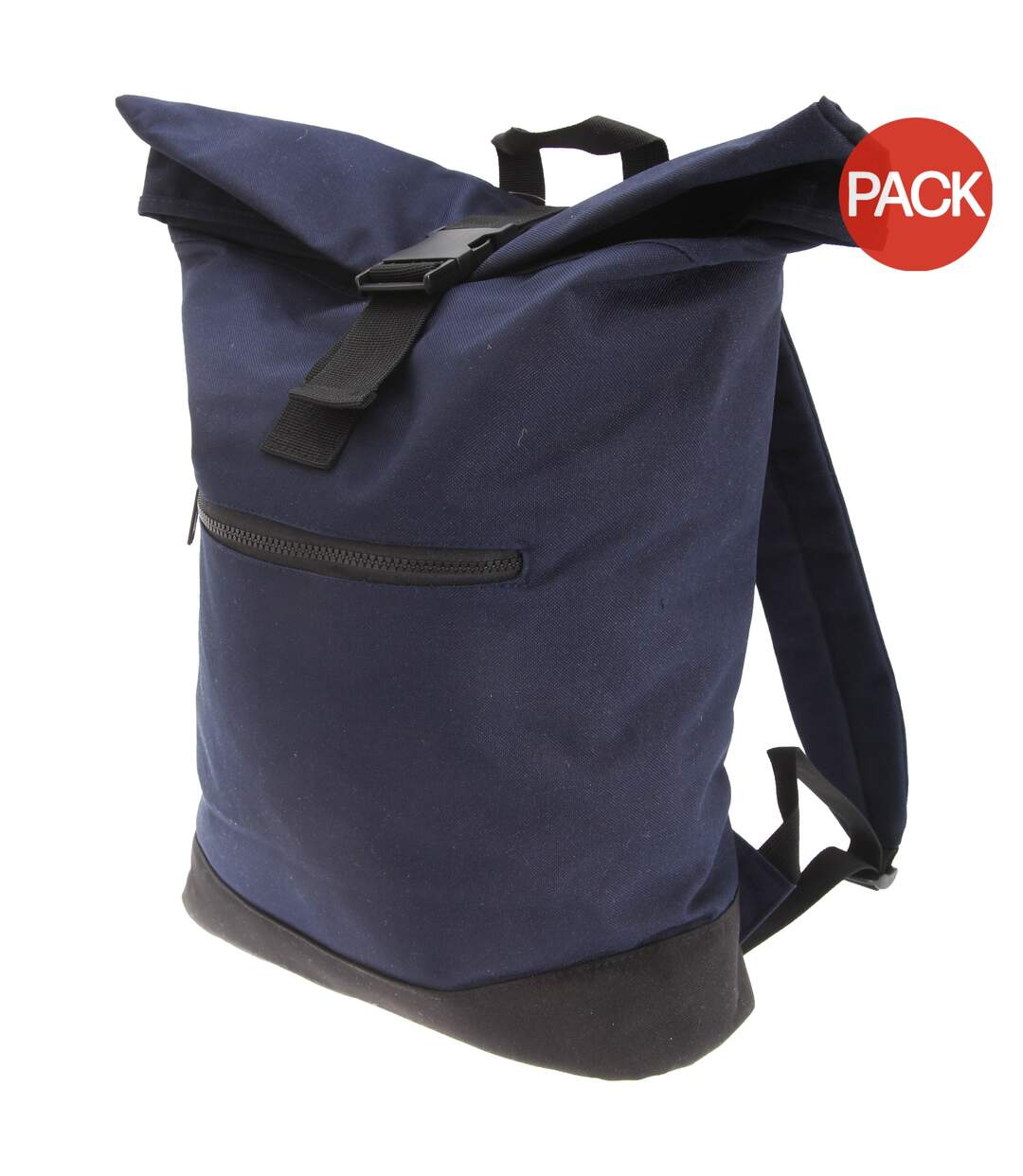 Lot de 2  Sac à dos 12 litres taille unique bleu marine Bagbase-1