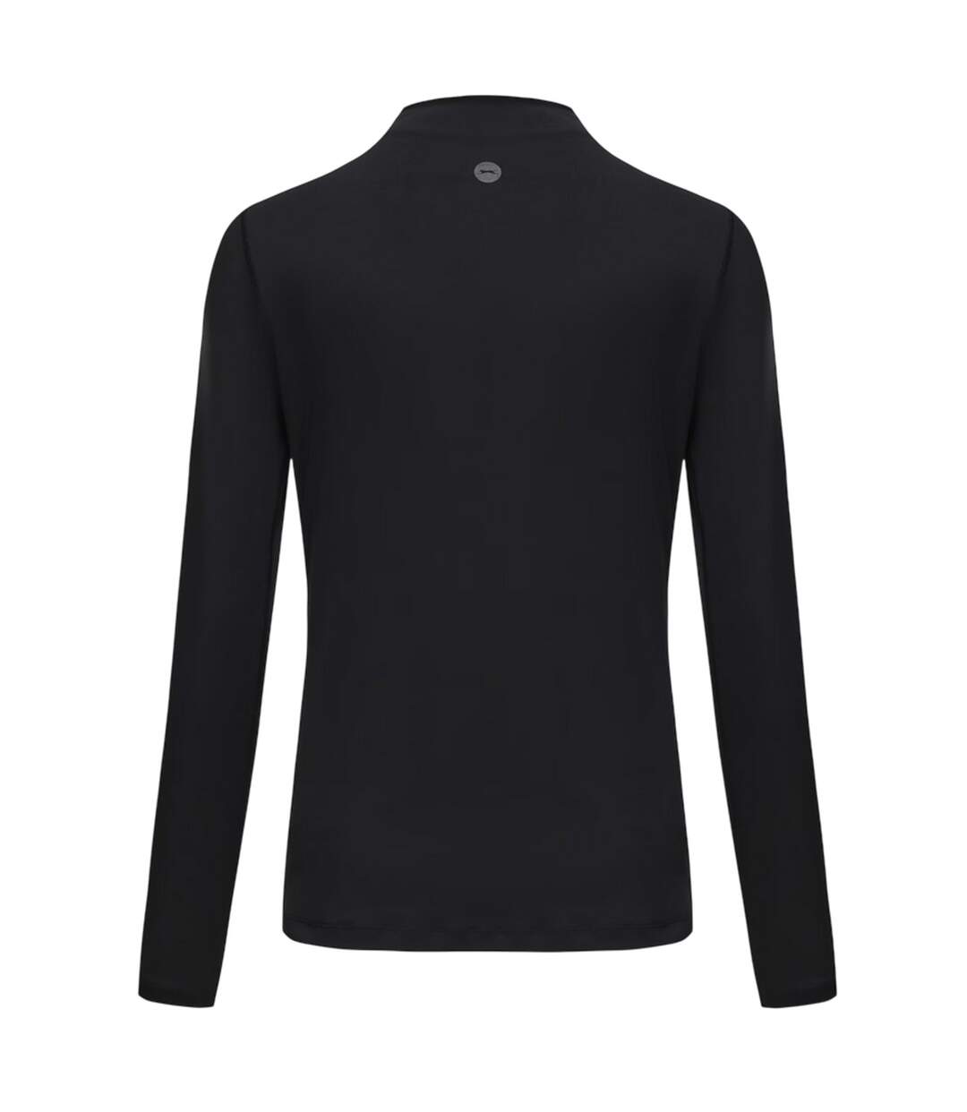Womens/ladies Full Zip Fitness Track Jacket Black Slazenger-3