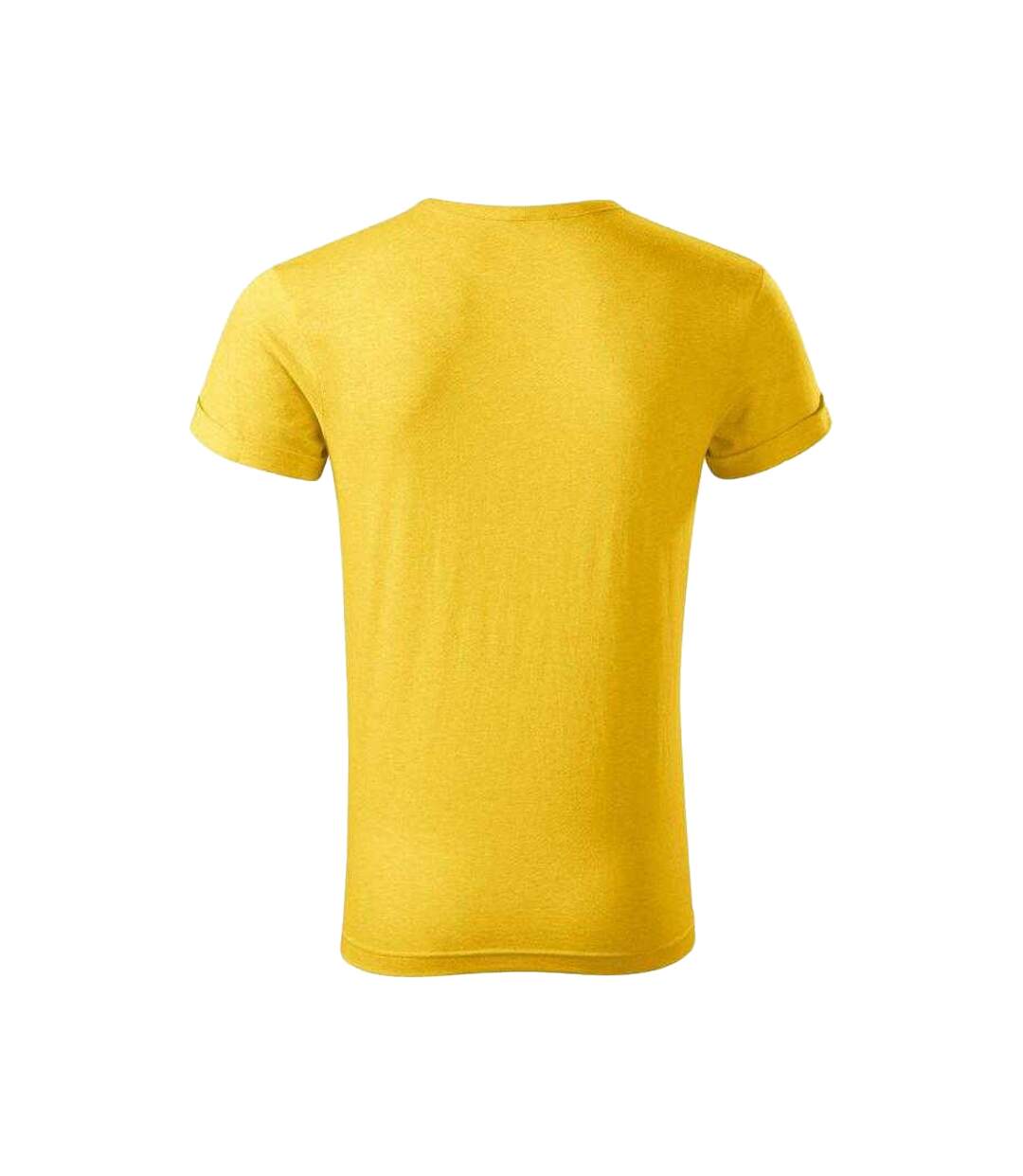 T-shirt Fusion Homme Jaune Malfini-2