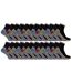 24 Pairs Multipack Mens Short Breathable Bamboo Work Socks-1