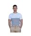 Front Row - T-shirt BRETON - Adulte (Blanc / Bleu marine) - UTRW9331