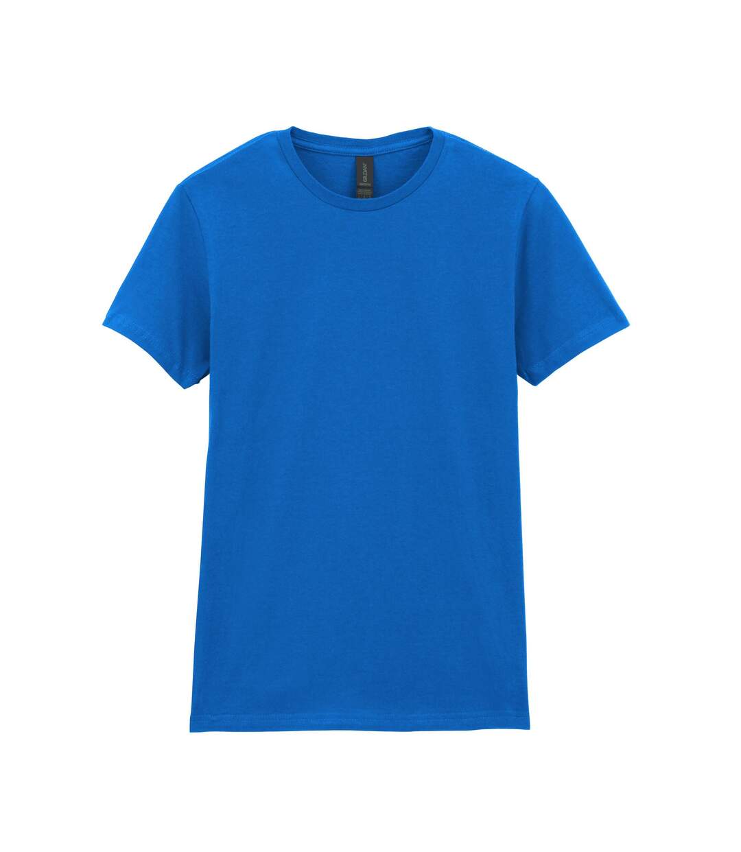 T-shirt À Manches Courtes Femmes Bleu Roi Gildan-1