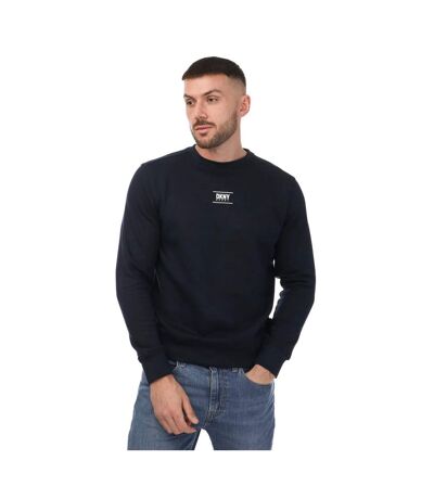 Sweat adulte bleu marine DKNY
