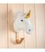 Patères petites têtes collection SOFT ANIMALS Fantastique Licorne-3