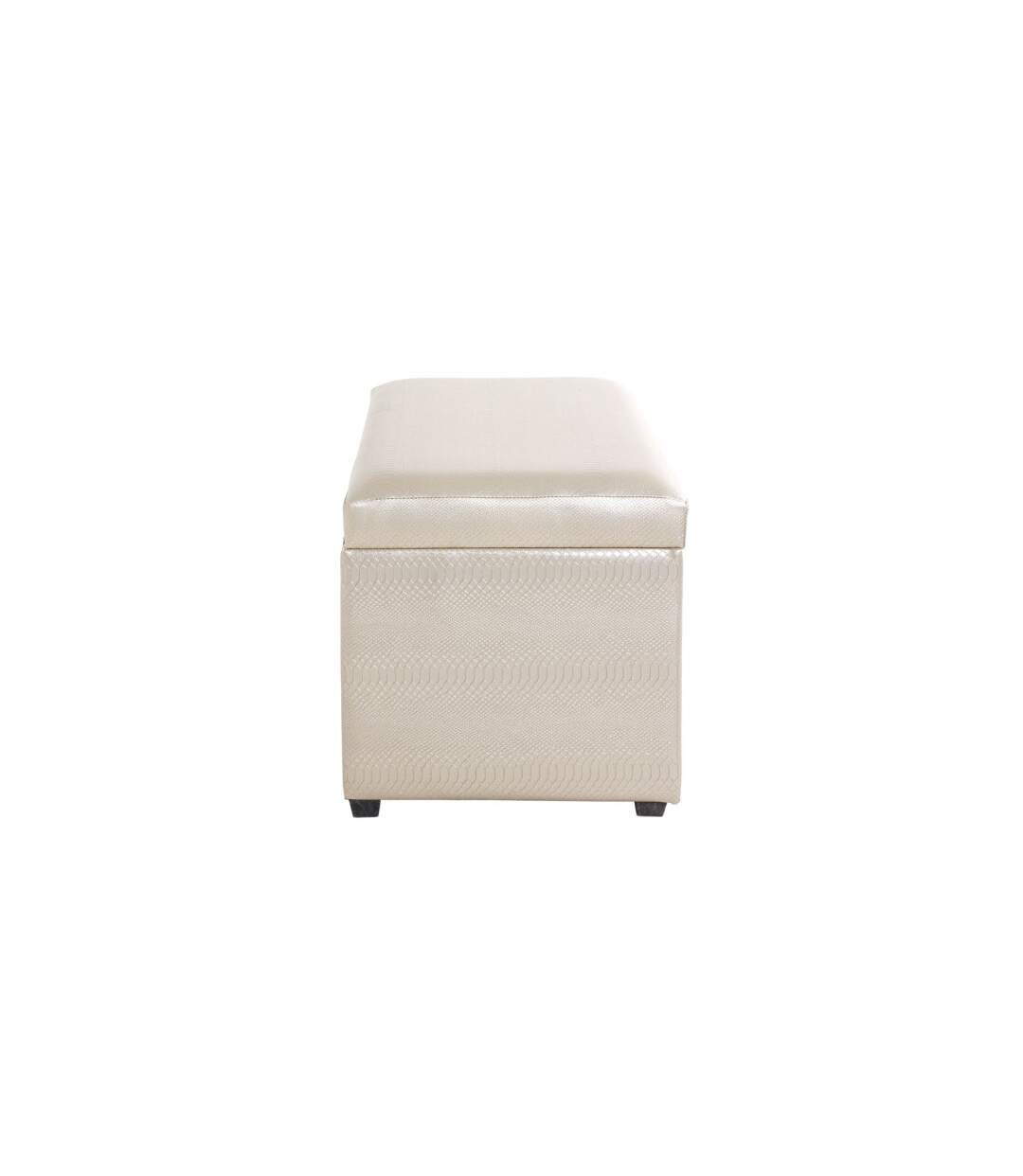 Coffre de Rangement Hadao 65cm Rose Gold-3