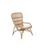Fauteuil de Jardin en Rotin Ella 131cm Naturel-2