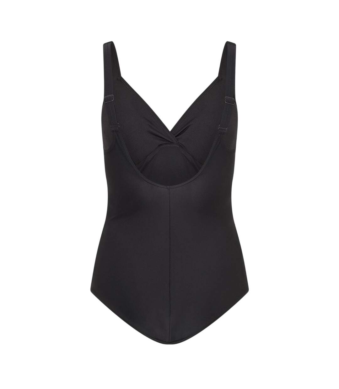 Maillot De Bain 1 Pièce Uni Style Natation Femme Noir Speedo-2