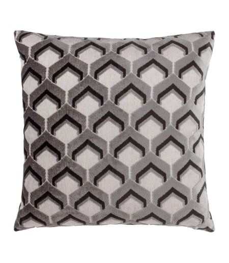 Paoletti - Housse de coussin LEDBURY (Gris / Noir) (45 cm x 45 cm) - UTRV3302