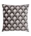 Ledbury jacquard cushion cover 45cm x 45cm grey/black Paoletti-1