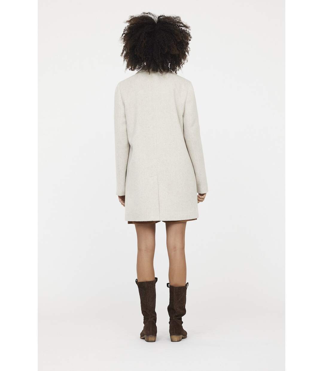 Veste FIDA Argile Beige-3