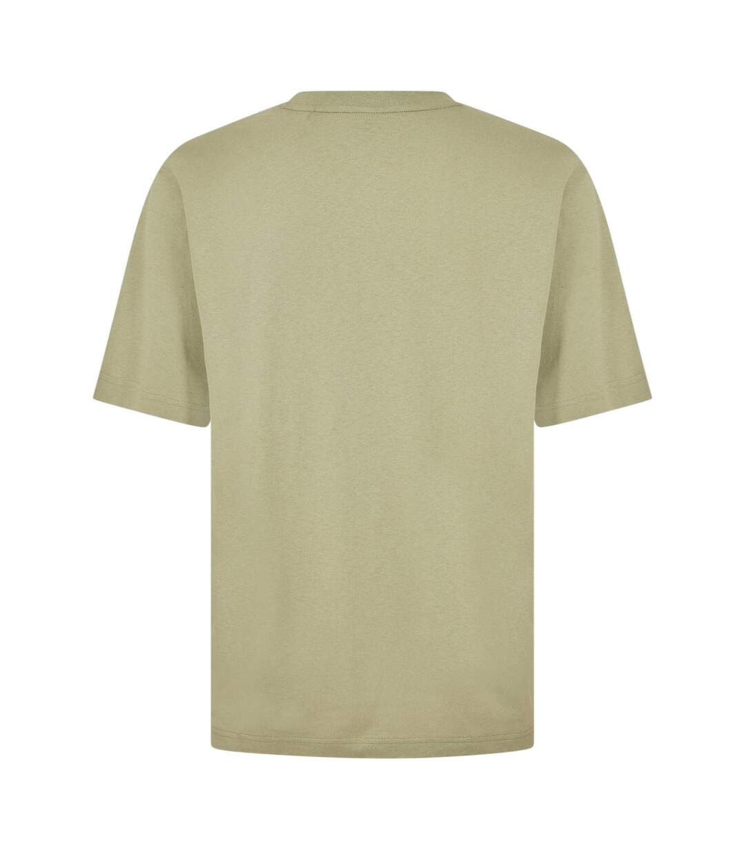 Mens Logo Cotton Crew Neck T-shirt Green Boss-3