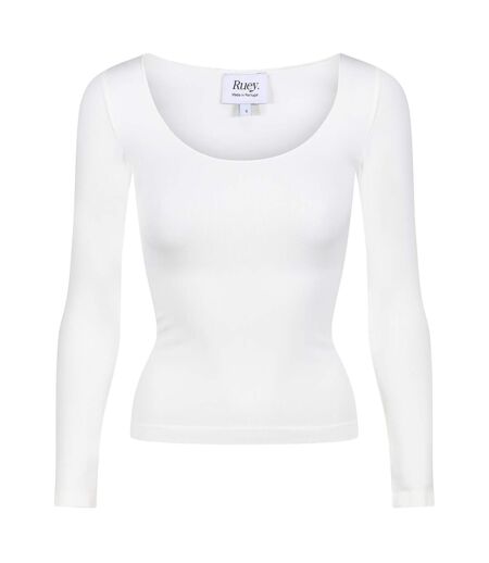 Ruey - Top manches longues femme Essentials sculptant recyclé stretch