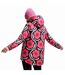 Womens/ladies Orla Kiely Swing Floral Waterproof Jacket Apple Blossom Pink Regatta-3